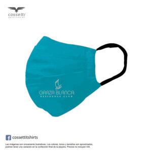 Cubrebocas DryFit Tricapa - Garza Blanca