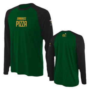 Playera Cuello redondo DryFit Ranglan- Manga Larga - Janninos Pizza