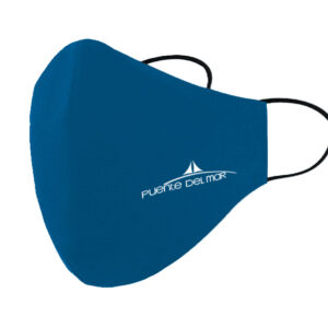 Cubrebocas DryFit Tricapa / Turquesa - Puente del Mar